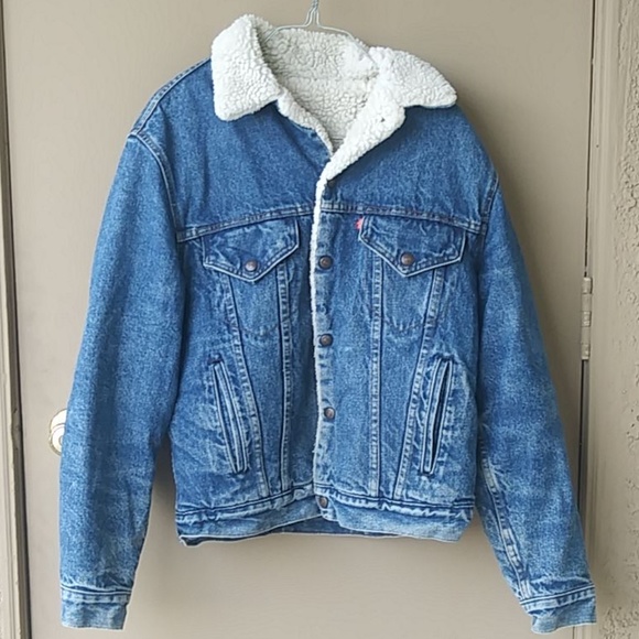 Levi's Other - Levis Sherpa Trucker Jacket Size 38R NWOT